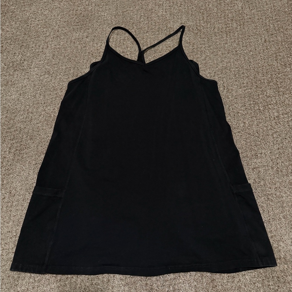 Aerie Black Sleeveless Dress